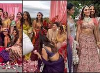 'What happened to her hairline?': Alia Bhatt goes bold in bralette and bandana at friend's wedding; leaves netizens unimpressed