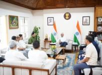 10 NDA MLAs meet Manipur Governor, claim 44 MLAs support popular government