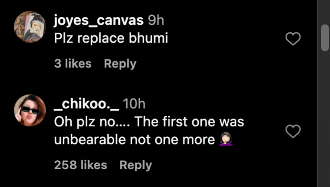 Replace Bhumi Pednekar': Unhappy fans express disappointment as Netflix announces The Royals season 2 Replace Bhumi Pednekar': Unhappy fans express disappointment as Netflix announces The Royals season 2