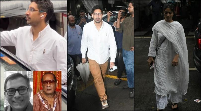 Rono Mukherjee dies at 83; Ayan and Tanishaa Mukerji request for privacy as they pay quiet tribute at funeral Rono Mukherjee dies at 83; Ayan and Tanishaa Mukerji request for privacy as they pay quiet tribute at funeral