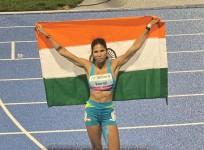 Asian Athletics: Visualisation of race during downpour keeps Jyothi on track to gold
