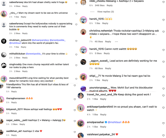 Fans had mixed reactions to the teaser. Ahaan Panday-Aneet Padda