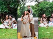 'We are accepting blessings again': Nakuul Mehta's wife Jankee Parekh flaunts baby bump as couple announce second pregnancy