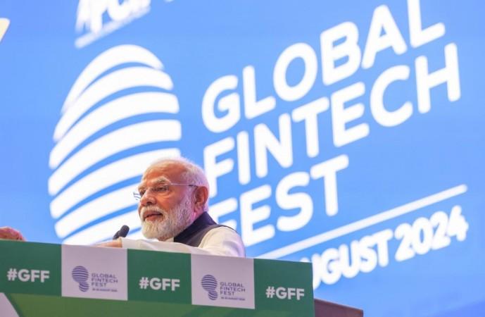 Mumbai: Prime Minister Narendra Modi attends the Global FinTech Fest Mumbai: Prime Minister Narendra Modi attends the Global FinTech Fest