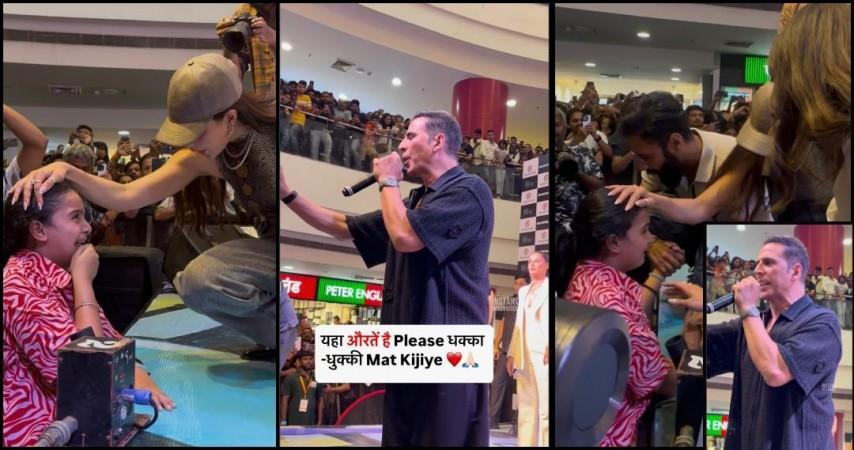 'Don't Push': Akshay Kumar pleads with folded hands as women cry amid stamped like chaos at Housefull 5 Pune event 'Don't Push': Akshay Kumar pleads with folded hands as women cry amid stamped like chaos at Housefull 5 Pune event