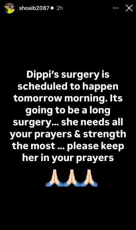 'It's going to Be long one': Shoaib Ibrahim asks for prayers as Dipika Kakar undergoes surgery for Stage 2 Liver Cancer 'It's going to Be long one': Shoaib Ibrahim asks for prayers as Dipika Kakar undergoes surgery for Stage 2 Liver Cancer