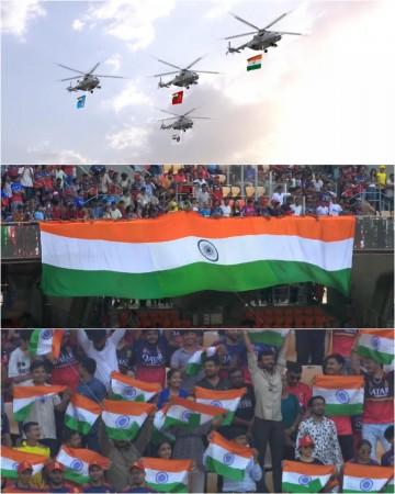 IPL pays tribute to Indian Armed Forces IPL pays tribute to Indian Armed Forces
