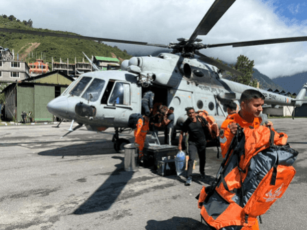 Sikkim Landslides: IAF Leads Major Rescue Operations Sikkim Landslides: IAF Leads Major Rescue Operations