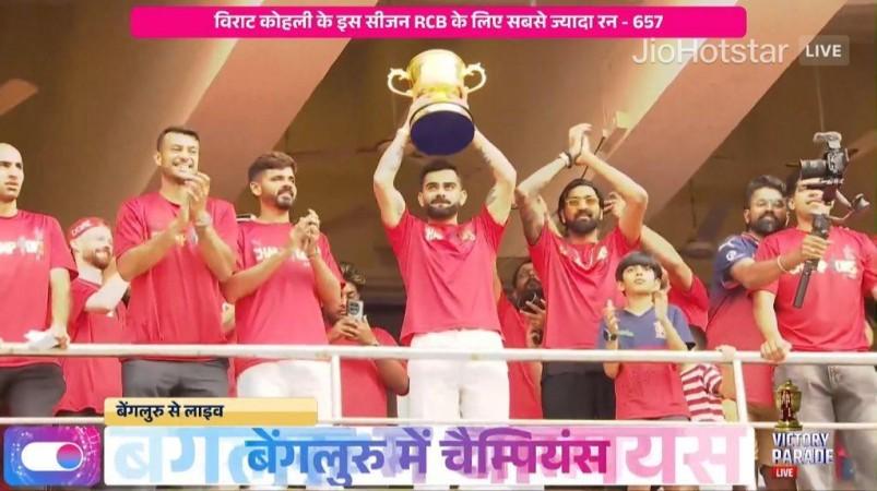 'Loss for Words…': Virat Kohli, Anushka Sharma, Kamal Haasan, R Madhavan, other celebs react to 'Heartbreaking' Bengaluru stampede at RCB victory parade 'Loss for Words…': Virat Kohli, Anushka Sharma, Kamal Haasan, R Madhavan, other celebs react to 'Heartbreaking' Bengaluru stampede at RCB victory parade
