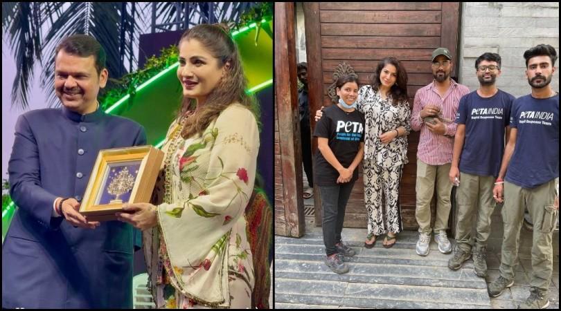 Raveena Tandon Honored for Environmental and Social Contributions