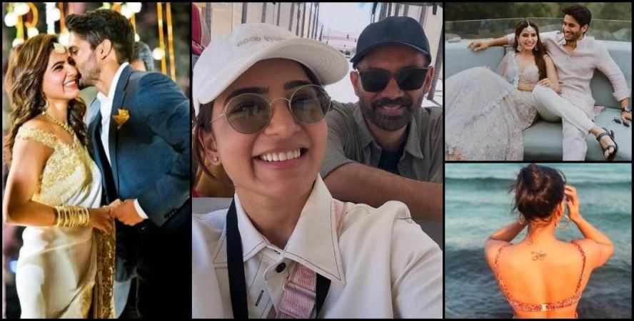 Samantha Ruth Prabhu removes ex-husband Naga Chaitanya's tattoo amid dating rumours with Raj Nidimoru; fans say she has moved on Samantha Ruth Prabhu removes ex-husband Naga Chaitanya's tattoo amid dating rumours with Raj Nidimoru; fans say she has moved on