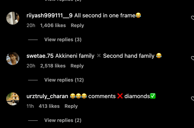 Akhil's half-brother Naga Chaitanya and his second wife Sobhita Dhulipala, welcome newlywed bride Zainab into their family ; fans say 'second hand family in frame' Akhil's half-brother Naga Chaitanya and his second wife Sobhita Dhulipala, welcome newlywed bride Zainab into their family ; fans say 'second hand family in frame'