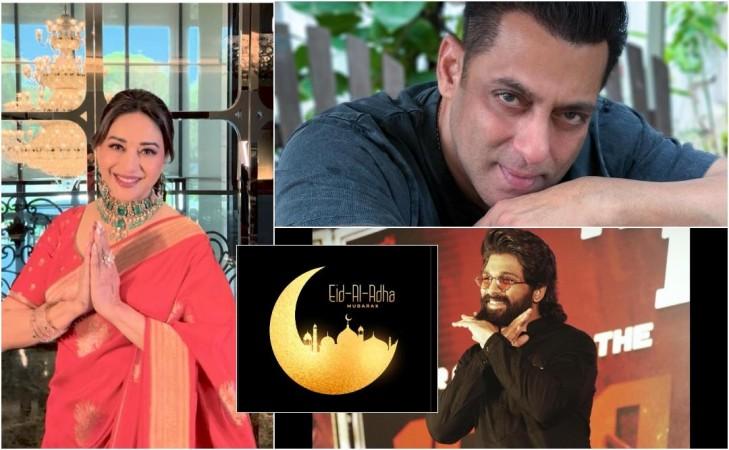 Eid-al-Adha 2025: Salman Khan, Allu Arjun, Madhuri Dixit other celebs celebs wish fans Eid Mubarak Eid-al-Adha 2025: Salman Khan, Allu Arjun, Madhuri Dixit other celebs celebs wish fans Eid Mubarak