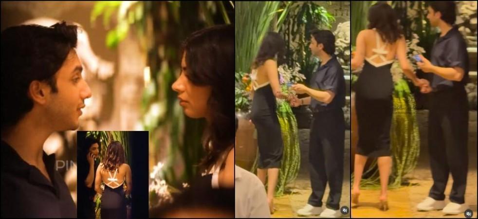 Sonam Kapoor bash: Khushi Kapoor miffed with rumoured BF Vedang, he pulls her close to sort; paps capture heated exchange between couple [Reactions]