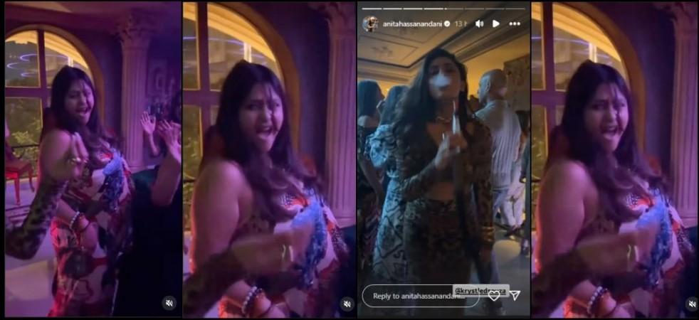 Ekta Kapoor brooves to 'Munni Badnaam Hui' at her 50th birthday bash; Krystle Dsouza smokes hookah Ekta Kapoor brooves to 'Munni Badnaam Hui' at her 50th birthday bash; Krystle Dsouza smokes hookah