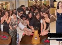 Bhumi Pednekar, Ishaan Khatter, Sakshi Tanwar celebrate success of The Royals with team and lavish cake