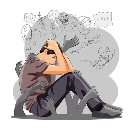 An anxious individual juggling tasks and responsibilities, highlighting how unmanaged expectations can lead to burnout and emotional fatigue. Dr. Abrar Guroo on Rising Mental Health Challenges: