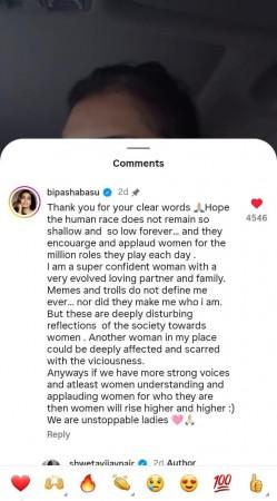 'I have a loving partner': Bipasha Basu slams trolls for criticising her postpartum weight gain [Then and Now Pics]