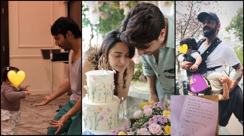 Father's Day 2025: Pregnant Kiara Advani wishes soon-to-be dad Sidharth Malhotra; Vamika's adorable handwritten note for Virat Kohli melts hearts Father's Day 2025: Pregnant Kiara Advani wishes soon-to-be dad Sidharth Malhotra; Vamika's adorable handwritten note for Virat Kohli melts hearts