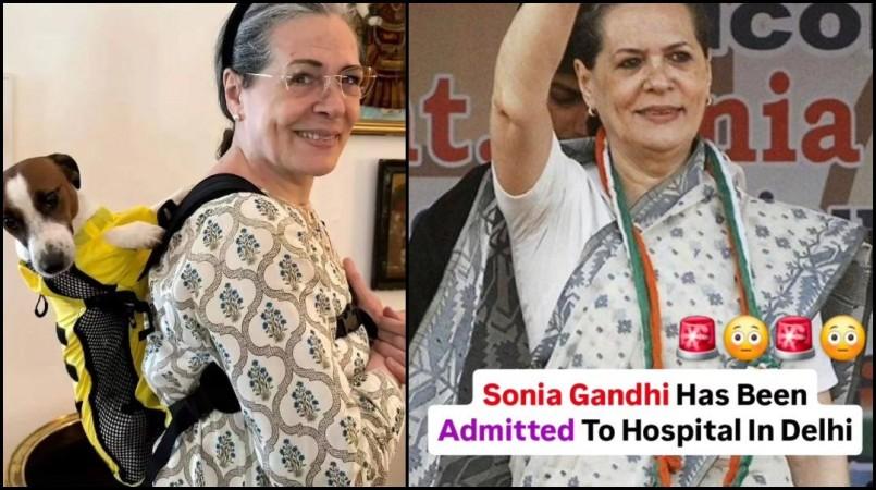 Sonia Gandhi hospitalised in Delhi after health deteriorates due to stomach issues Sonia Gandhi hospitalised in Delhi after health deteriorates due to stomach issues