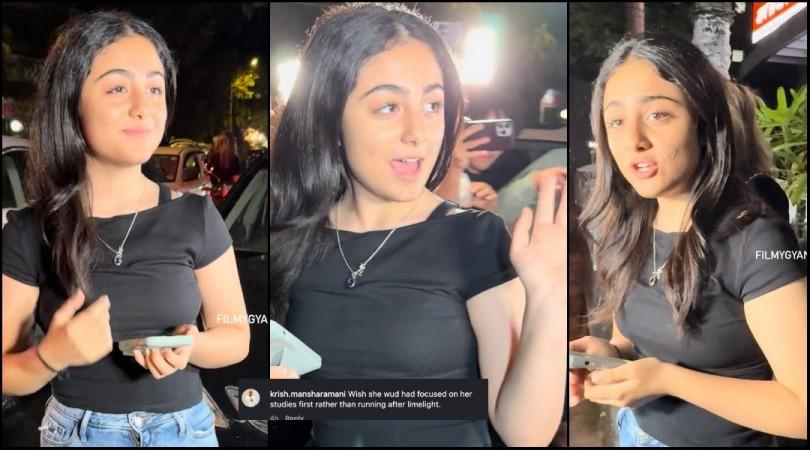 'Overenthusiastic, should focus on studies' : Ranbir Kapoor's niece Samara Sahni's pap talk goes viral; star kid trolled for accent 'Overenthusiastic, should focus on studies' : Ranbir Kapoor's niece Samara Sahni's pap talk goes viral; star kid trolled for accent