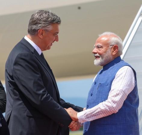 PM Modi arrives in Zagreb on first-ever visit by Indian Prime Minister to Croatia PM Modi arrives in Zagreb on first-ever visit by Indian Prime Minister to Croatia