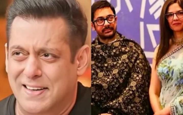 Salman Khan, Aamir Khan, Gauri Spratt Salman Khan, Aamir Khan, Gauri Spratt