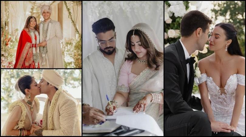Lauren Gottlieb marries Tobias Jones; Hina Khan–Rocky, Nischay–Ruchika: Celeb couples who had fairytale weddings in 2025 Lauren Gottlieb marries Tobias Jones; Hina Khan–Rocky, Nischay–Ruchika: Celeb couples who had fairytale weddings in 2025