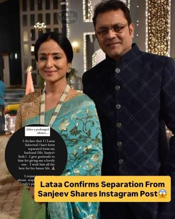 Lataa Saberwal confirms divorce from Sanjeev Seth after 15 years of marriage; Netizens draw parallels with Aamir Khan Lataa Saberwal confirms divorce from Sanjeev Seth after 15 years of marriage; Netizens draw parallels with Aamir Khan