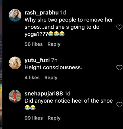 'Disrespectful, shameful': Nushrratt Bharuccha tells volunteers to remove her shoes before yoga event; gets trolled 'Disrespectful, shameful': Nushrratt Bharuccha tells volunteers to remove her shoes before yoga event; gets trolled