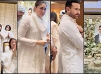 Ex-wife Karisma Kapoor looks heartbroken at Sunjay Kapur's prayer meet as she offers condolences with Priya Sachdev; Kareena Kapoor, Saif Ali Khan, Neha Dhupia also attend