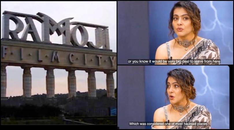 'Just promoting her horror film MAA': Kajol criticised again for backtracking on 'Ramoji Film City is haunted' remark 'Just promoting her horror film MAA': Kajol criticised again for backtracking on 'Ramoji Film City is haunted' remark