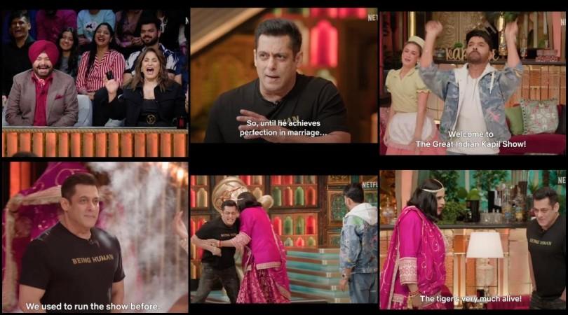 'Vulgar jokes': Salman Khan mocks Sohail Khan's ex-wife Seema, pokes fun on male gynaec; fans slam Kapil Sharma's S3 'Vulgar jokes': Salman Khan mocks Sohail Khan's ex-wife Seema, pokes fun on male gynaec; fans slam Kapil Sharma's S3