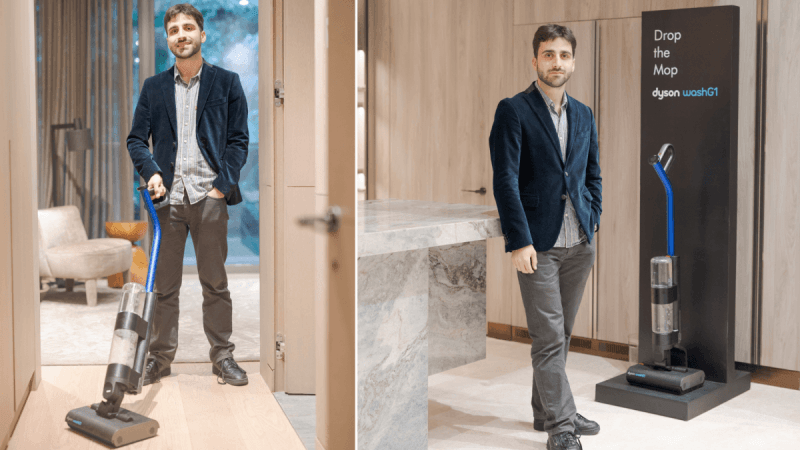 Tim Hare presented Dyson Global Wet Cleaning Study 2025 at an event in Bangalore Tim Hare presented Dyson Global Wet Cleaning Study 2025 at an event in Bangalore