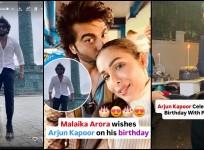 Ex-GF Malaika Arora shares cute boomerang from dating days to wish Arjun Kapoor on his birthday; see loved-up pics of duo