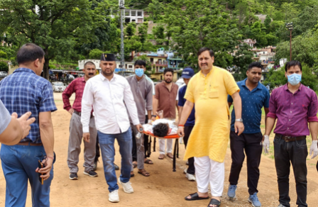 Rudraprayag accident: 3 pilgrims airlifted to Rishikesh AIIMS, search for others continues Rudraprayag accident: 3 pilgrims airlifted to Rishikesh AIIMS, search for others continues