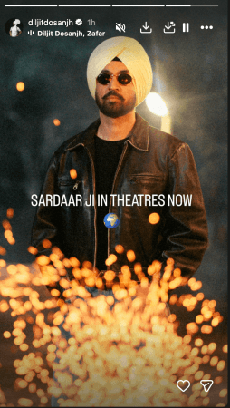 Diljit Dosanjh promotes Sardaar Ji 3; co-star Neeru Bajwa unfollows Hania Aamir, deletes trailer from her Instagram page Diljit Dosanjh promotes Sardaar Ji 3; co-star Neeru Bajwa unfollows Hania Aamir, deletes trailer from her Instagram page