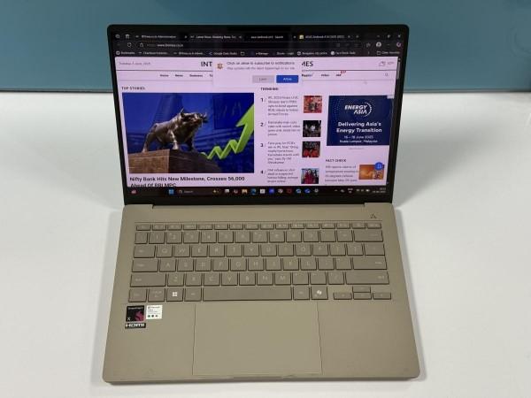 Asus Zenbook A14 shows the richness of the display Asus Zenbook A14 shows the richness of the display
