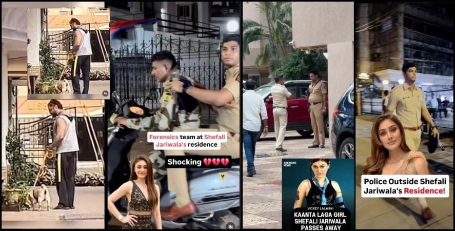 Shefali Jariwala was found dead at home; her body is at Cooper Hospital for Post-Mortem; Forensic team, Police's investigation underway Shefali Jariwala was found dead at home; her body is at Cooper Hospital for Post-Mortem; Forensic team, Police's investigation underway