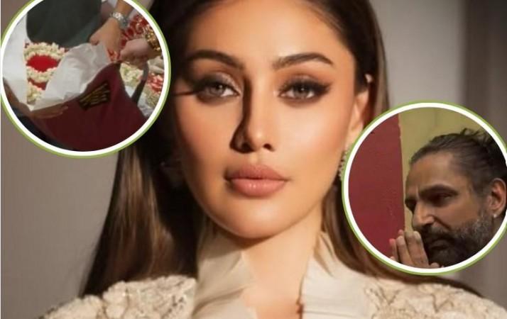 Shefali Jariwala final rites: Parag Tyagi bids wife final goodbye, kisses her Shefali Jariwala final rites: Parag Tyagi bids wife final goodbye, kisses her