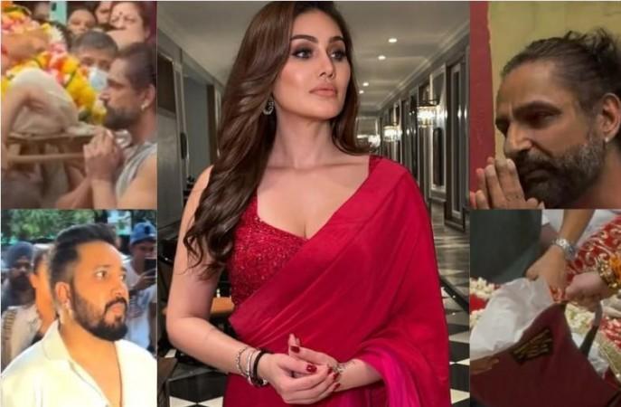 Shefali Jariwala final rites: Parag Tyagi bids wife final goodbye, kisses her Shefali Jariwala final rites: Parag Tyagi bids wife final goodbye, kisses her