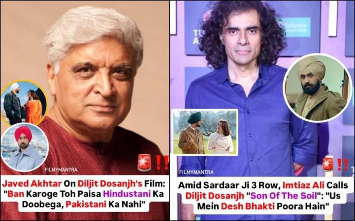 'What can the poor guy do now?': Javed Akhtar backs Diljit Doshanjh amid 'Sardaar Ji 3' controversy ; gets trolled 'What can the poor guy do now?': Javed Akhtar backs Diljit Doshanjh amid 'Sardaar Ji 3' controversy ; gets trolled