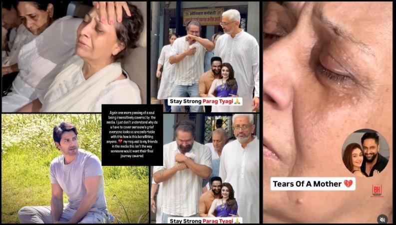 'Not the Way to Cover Grief': Varun Dhawan slams paps for insensitive coverage and zooming in Parag Tyagi crying while holding wife Shefali Jariwala's ashes