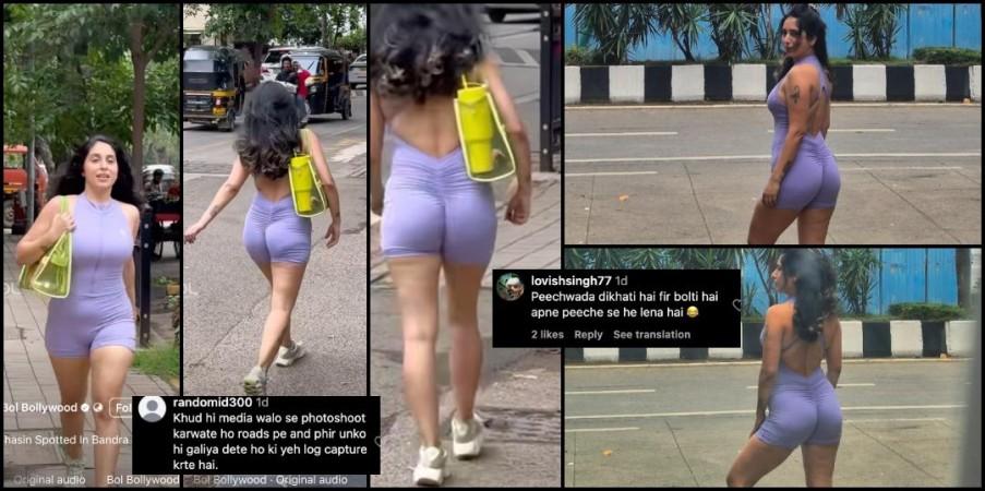 Neha Bhasin turns head in figure-hugging lavender fit; paps zoom in on her back; fans slam media for inappropriate angles Neha Bhasin turns head in figure-hugging lavender fit; paps zoom in on her back; fans slam media for inappropriate angles