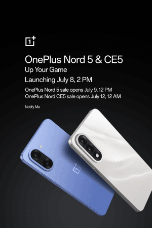 OnePlus reveals key specs of Nord 5, Nord CE5, Buds 4 ahead of July 8 launch OnePlus reveals key specs of Nord 5, Nord CE5, Buds 4 ahead of July 8 launch