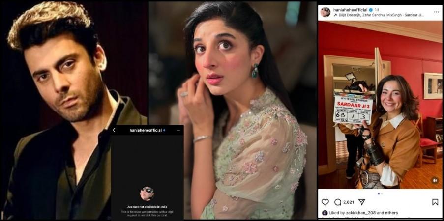Ban on Pakistani actors' Instagram lifted: Hania Aamir,Mahira Khan, Fawad Khan's profiles still banned