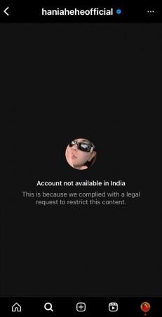 Ban on Pakistani actors' Instagram lifted: Hania Aamir,Mahira Khan, Fawad Khan's profiles still banned Ban on Pakistani actors' Instagram lifted: Hania Aamir,Mahira Khan, Fawad Khan's profiles still banned