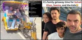 Exes Sohail Khan, Seema Sajdeh enjoy London getaway with sons Nirvaan and Yohaan; fans ask ' Have they truly moved on or still connected?