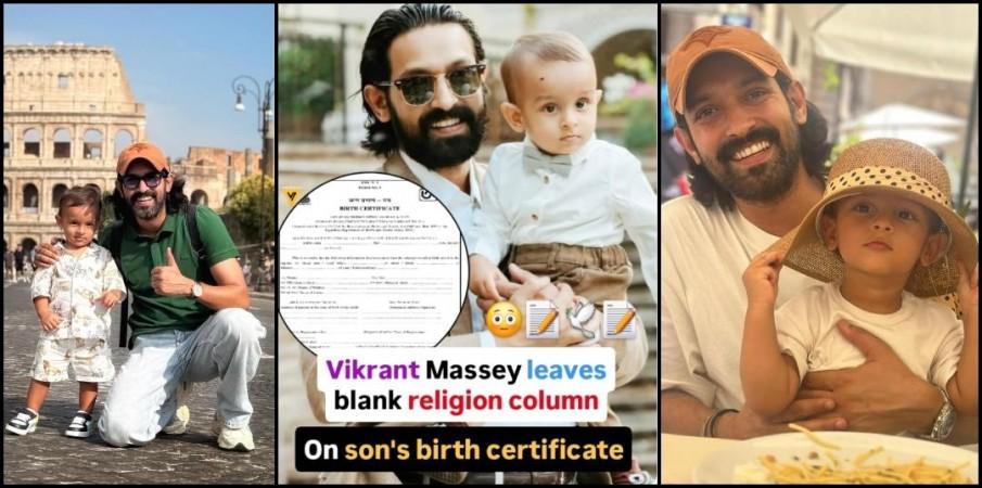 'I put a dash in the religion column': Vikrant Massey on son Vardaan's birth certificate; Netizens say 'Publicity stunt' 'I put a dash in the religion column': Vikrant Massey on son Vardaan's birth certificate; Netizens say 'Publicity stunt'