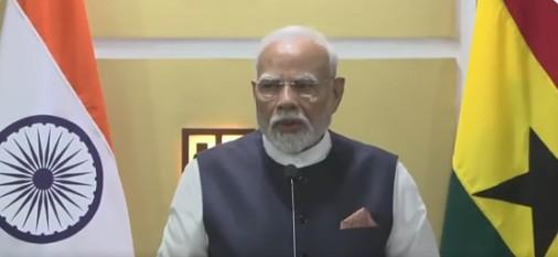 Ghana is 'Beacon of Hope' for other countries as a vibrant democracy: PM Modi in joint press meet with President Mahama